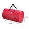 Christmas Tree and Wreath Storage Bag Organizers Zipper with Handles Red